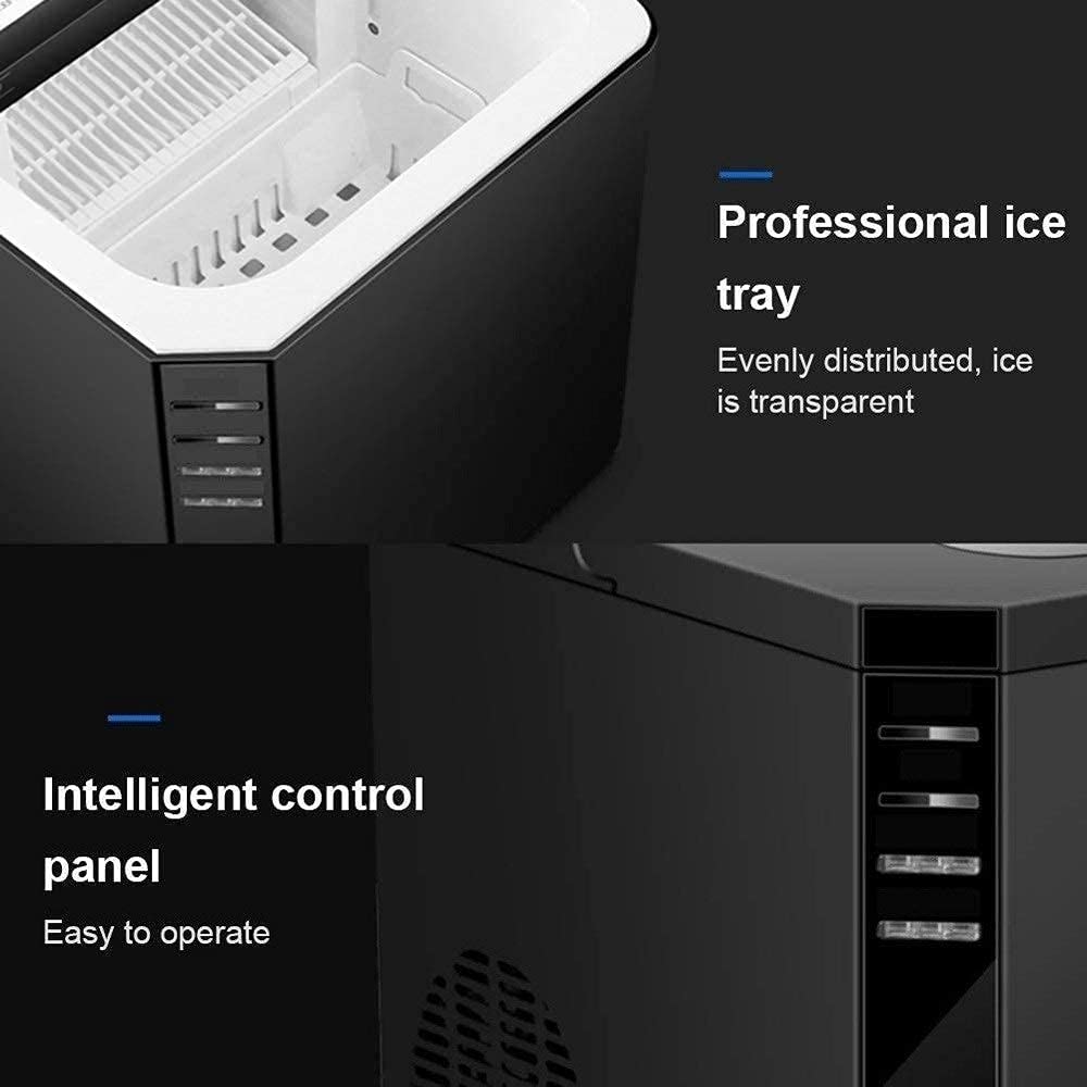 ICEMAN 製氷機 カウンタートップ ブラック　海外仕様 Amazon.co.jp: カウンタートップ製氷機マシン11KGブラックホーム