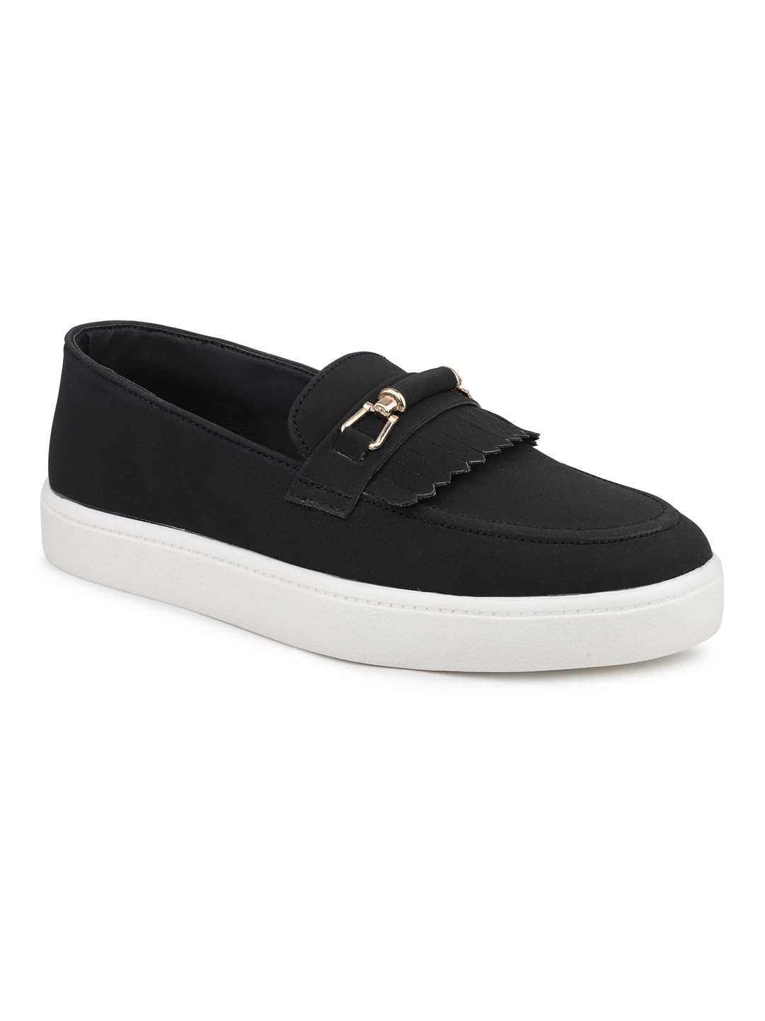 inc.5 Womens Women Black Lightweight Loafers Loafer Flat-picture-42