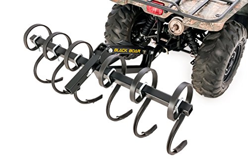 Black Boar ATV/UTV S-Tine Cultivator, for New Ground Preparation or Re-tilling (66007)