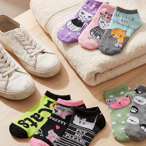 Image of Tipi Toe Women's 20 Pack Colorful Low Cut Socks - Lightweight, Breathable Design for All-Day Comfort Sizes 9-11 /10-13