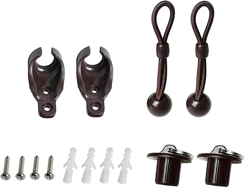 Piezas de repuesto para sombra, kit de tapa elástica para persianas enrollables exteriores inalámbricas para exteriores (1 juego) (beige)