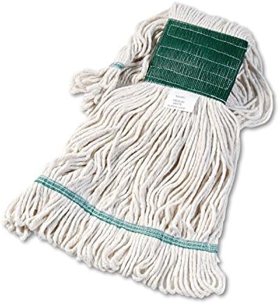 Boardwalk 502Whea Super Loop Wet Mop Head Cotton/Synthetic Medium Size White