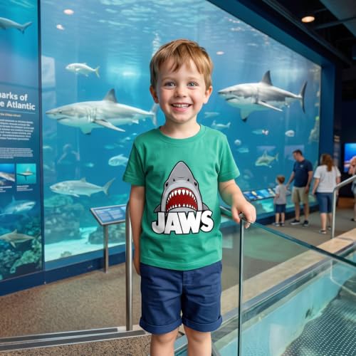 Image of DEEKEY Toddler Boys Shirts Short-Sleeve Little Kids t Shirts Boys' Tops, Tees & Shirts Graphic TEE Age for 2-7 Years 4-Pack