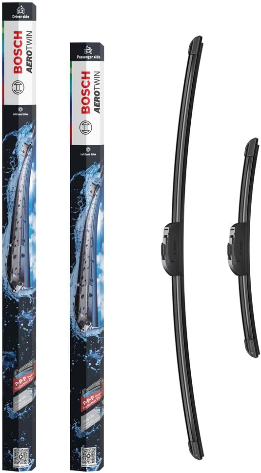 Bosch eAR654S Aerotwin Windscreen Wiper, Length: 650/340 mm, Set for Windscreen