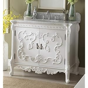 Bentoncollection40italiancararamarblebellissimobathroomsinkvanitymodeltm1091a Urban Country Home Decor Benton collection 40 italian carara marble bellissimo bathroom sink vanity model tm 1091a urban country home decor