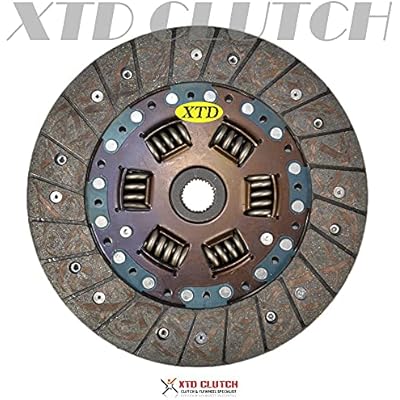 Xtd Stage 2 Clutch & Chrome Moly Flywheel Kit Compatible With Evolution Evo 4 5 6 Jdm