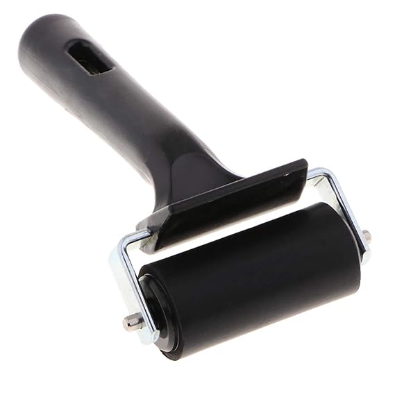 RRIMIN Premium Rubber Brayer Roller for Printmaking, Wallpaper