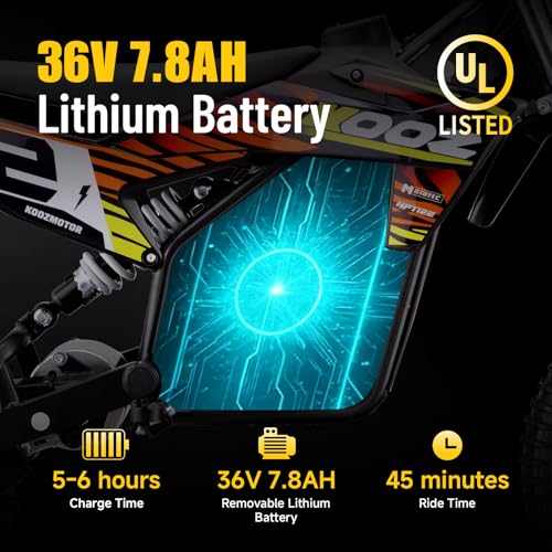 KOOZ HP112E 1000W Electric Dirt Bike