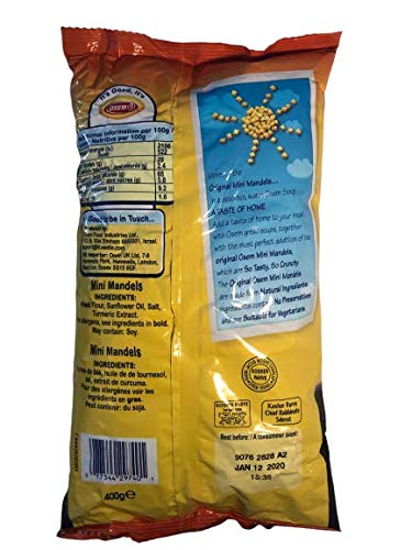 Osem Mini Croutons, 4 packs, soup mandel