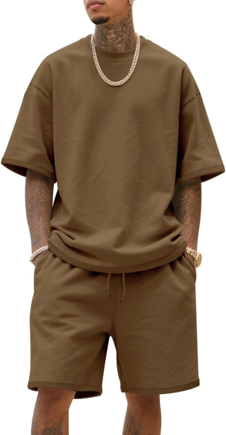 Men's Casual Shorts Linen Drawstring Loose Fit Bottoms Summer Pants