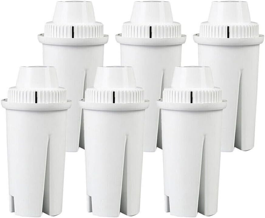 6PCS Replacement for Brita Longlast Water Filter Pitcher for Drinking Water