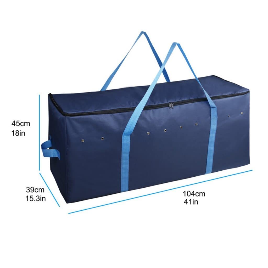 Sac à Foin Robuste Pour Chevaux – Capacité 7-8 Flocons, Design Breveté, Bleu Roi