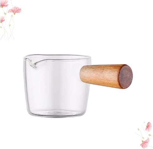 Miniatura 9 de DOITOOL Platos de salsa de soja, 2 platos de crema de vidrio, cuencos de salsa, preparación, barra de postre, cuencos con asa, taza de crema, mini