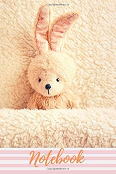 Paperback Notebook -: With Bunnies Inside/Bunny Journal Gifts/Rabbit Diary/Funny Bunny Lined Notebook (110 Pages, 6"x9") Book
