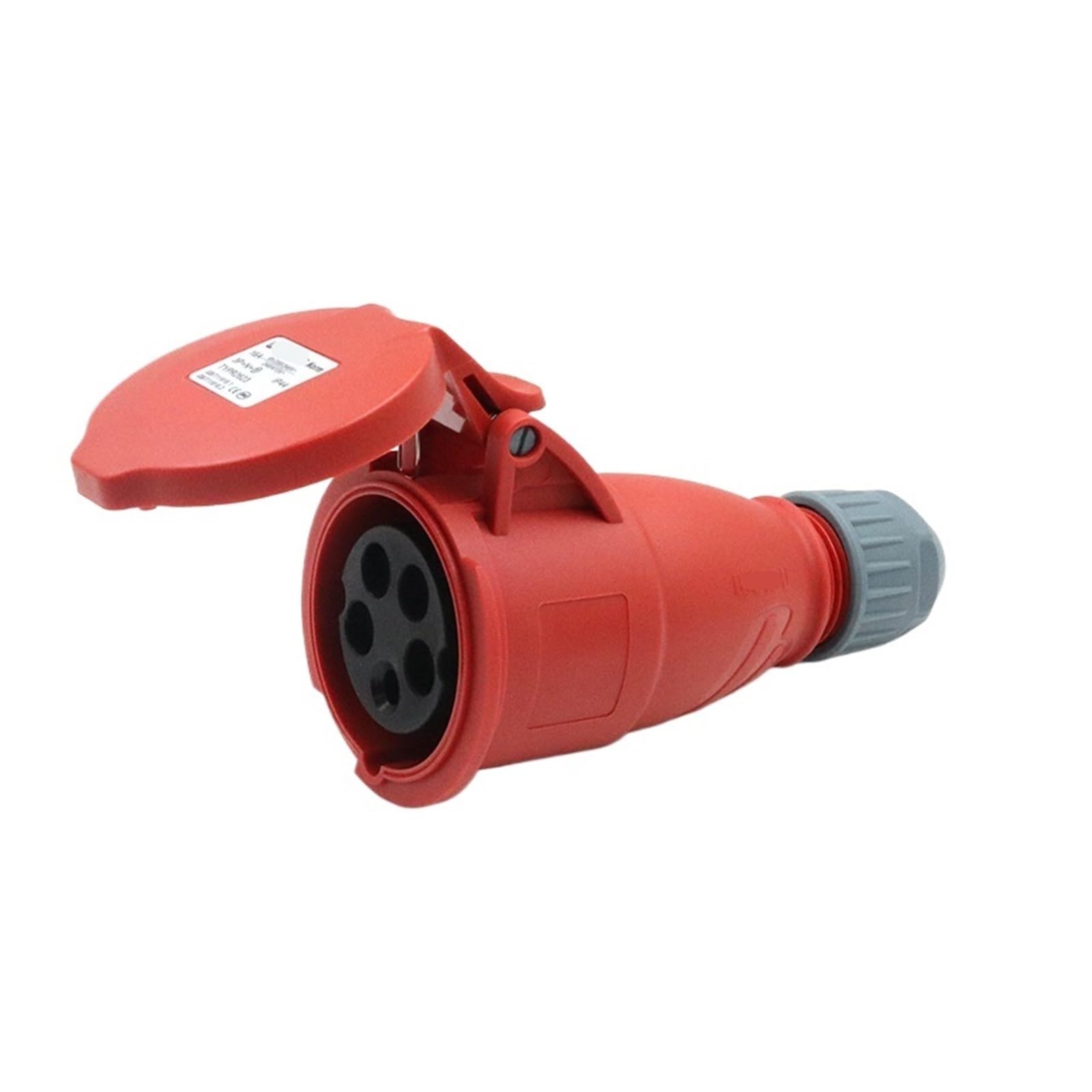 Conector de aviación TYPR2623 IP44 tipo clavija industrial con núcleo de potencia 16A5
