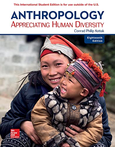 Anthropology: Appreciating Human Diversity 1260098281 Book Cover