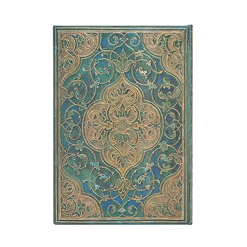 Paperblanks Granada Turquoise 12 Month Calendar 2024 Verso Midi (130 × 180 mm), Verso - Midi (180 x 130) 160p - Image 3