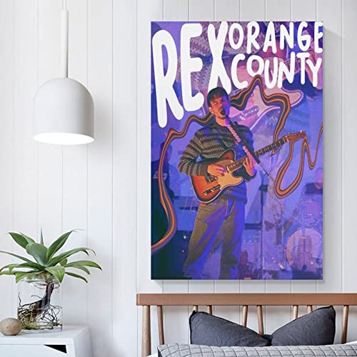 Poster du comté d'Orange Rex pour habiller un mur blanc vide - 4