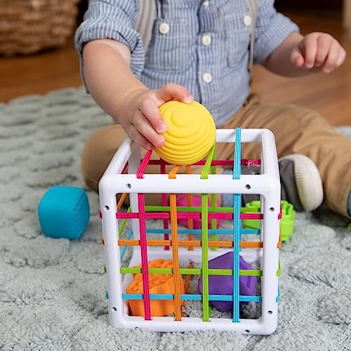 Fat Brain Toys InnyBin Sensory ShapeLearning Toy for Babies & Toddlers