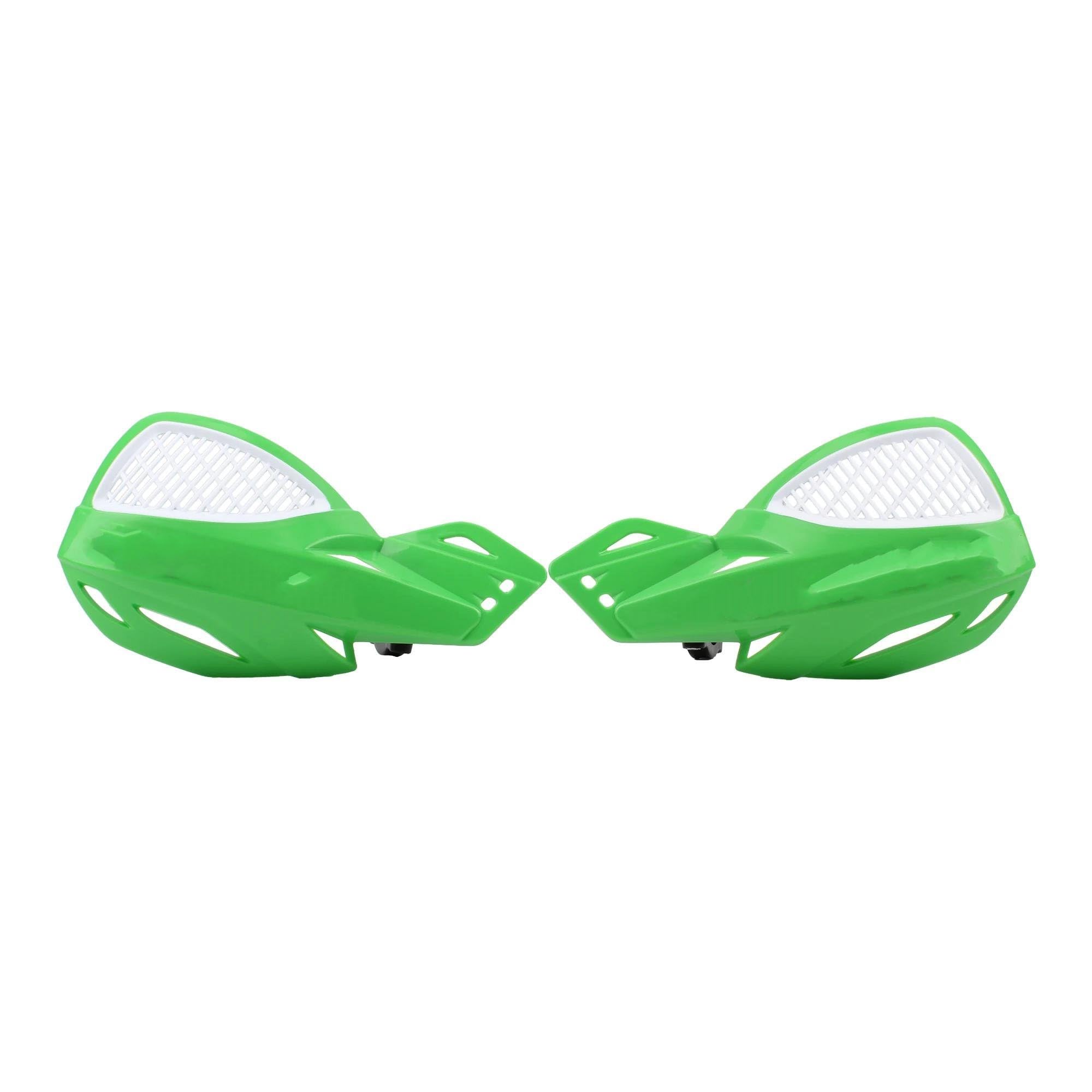 HDHCSCAGH Motorcycle Handguard Shield Universal Handguard Motorcycle Hand Shield Protector Accessories Handlebar Protection Covers(Green)