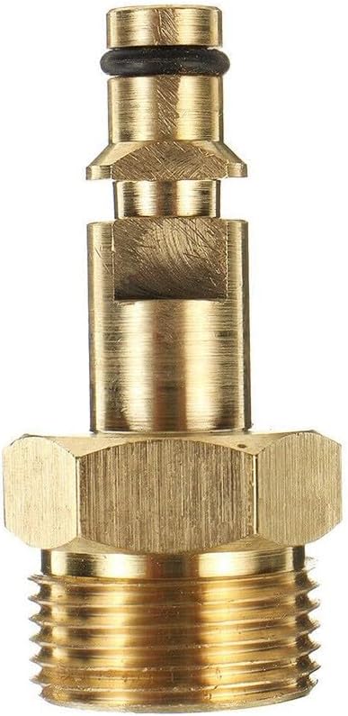 Gold M22 Adapter High Pressure Washer Hose Adapter Pressure Pipe Quick Connector Converter Fitting for K Series Pressure Washer Accessories