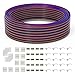 Produktbild Chesbung RGB LED Verlängerungskabel 4 Polig, 15M/49.2ft LED Verlängerungskabel LED Band Verbindungskabel LED Strip Extension LED Kabel für 5050 3528 2835 RGB LED Streifen, inkl. 4-Poliger Stecker