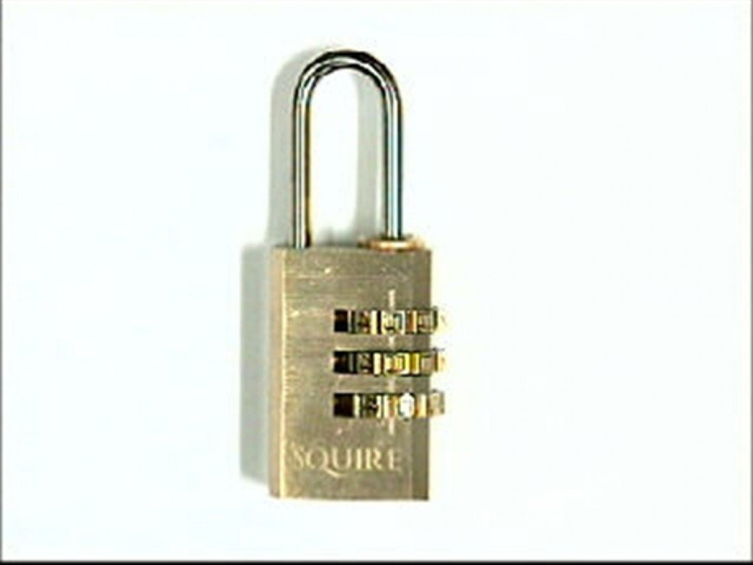 Squire - Combination Luggage Padlock
