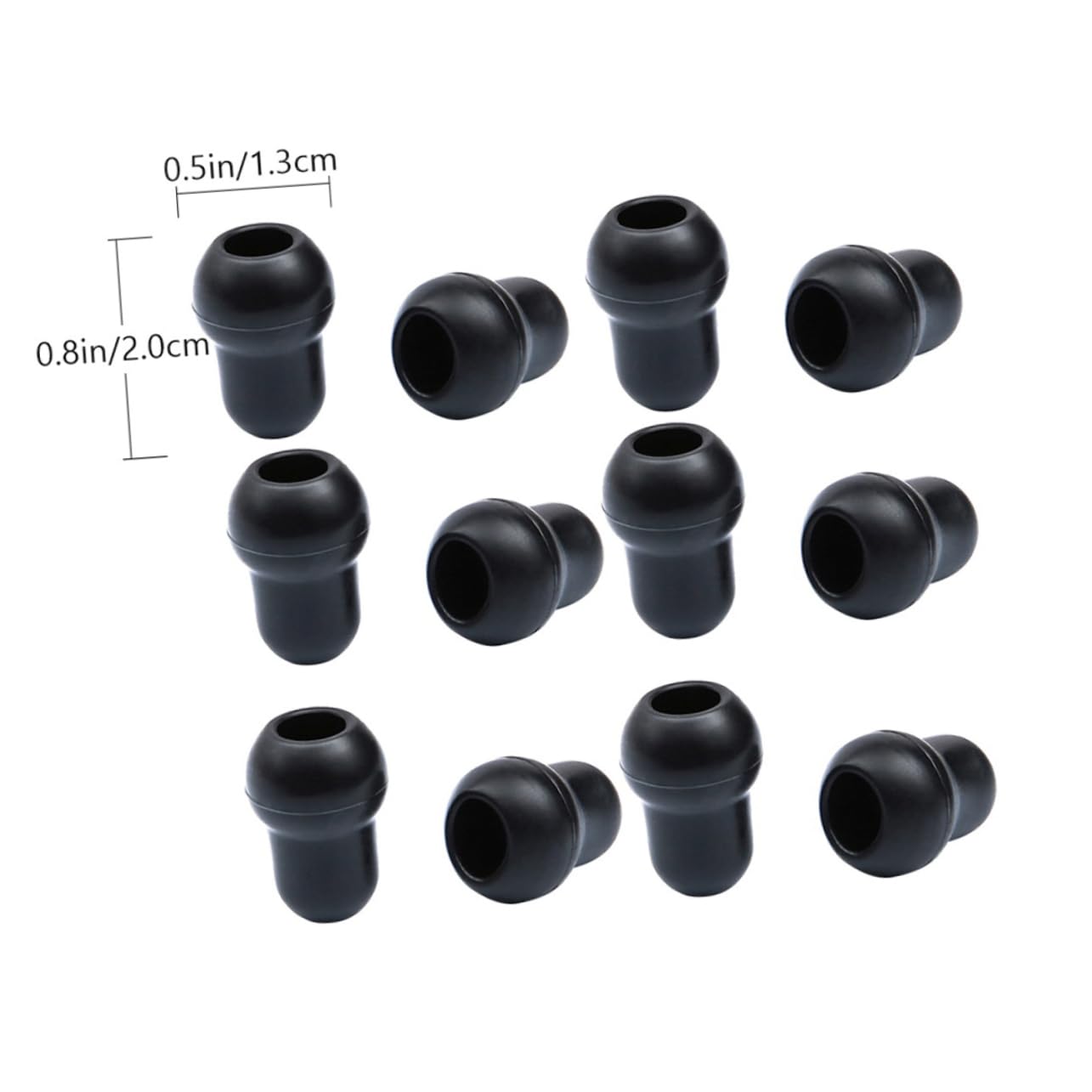 12pcs Silicone Replacement Earbuds for Stethoscopes Comfortable Ear Plugs for Hospital and Clinic Use Compatible Ear Hooks Sound