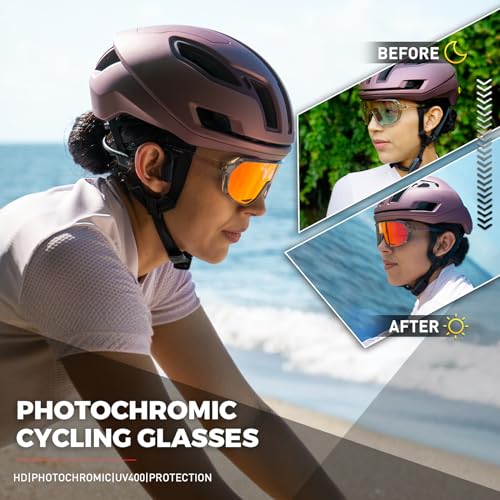 KAPVOE Photochromic Cycling Sunglasses for Men and Women K63 by KAPVOE - Image 2