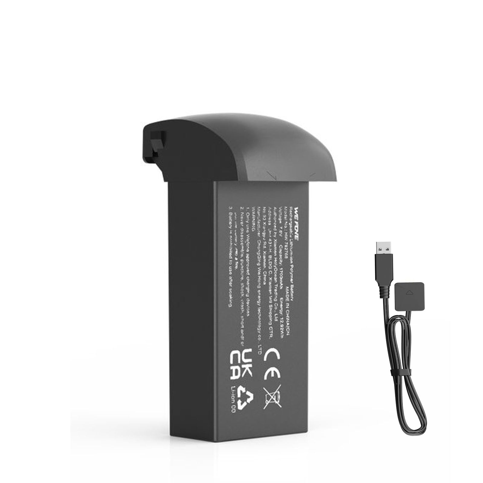 WeFone Intelligent Modular Battery WF31 Drones, 25 mins Flight Times, Replacement Spare Battery