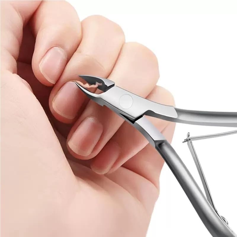El recortador de queratina de acero inoxidable es una herramienta de belleza para queratina y uñas, diseñada ergonómicamente para ser cómoda, fácil de usar y fácil de limpiar(16 cutter)