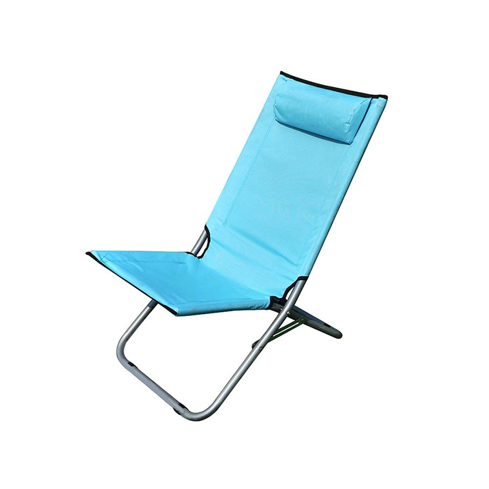 Chaise longue pliable transat de camping portable fauteuil de plage pour extérieur