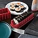 HI NINGER Sushi Making Kit Deluxe Edition Complete Sushi Maker Kit 12PCS Home Sushi Mold Press with Sushi Rice Roll Mold Shapes,Fork , Sushi Knife,Sushi Rolling Mat,Chopsticks