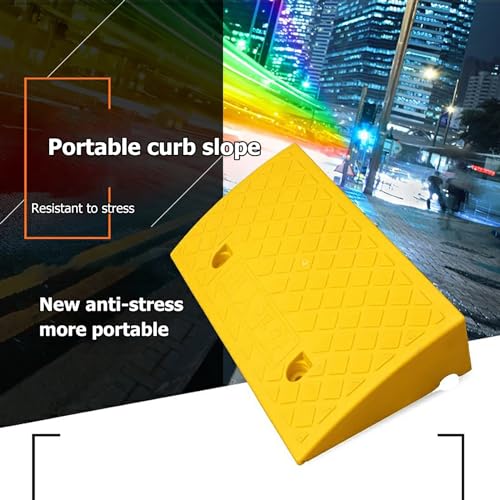 Rampa de goma pesada para bordillo 2.7 pulg altura miniatura 3