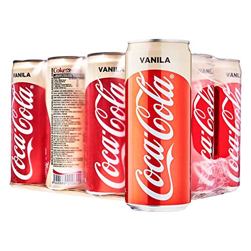 Image of Coca-Cola Chefsneed Vanilla Flavour - 320Ml (Pack Of 24 Cans X 320Ml), Vegetarian