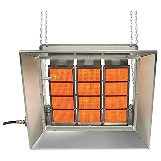 SunStar Heating Products SG4-N Gas Infrared Natural Gas Ceramic Heater 40,000 Btu
