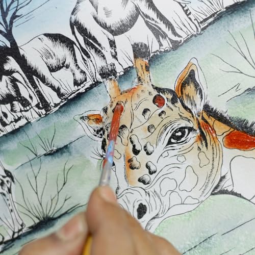 Anuschka Women's Original Hand-Painted Genuine Leather Three Fold Wallet2