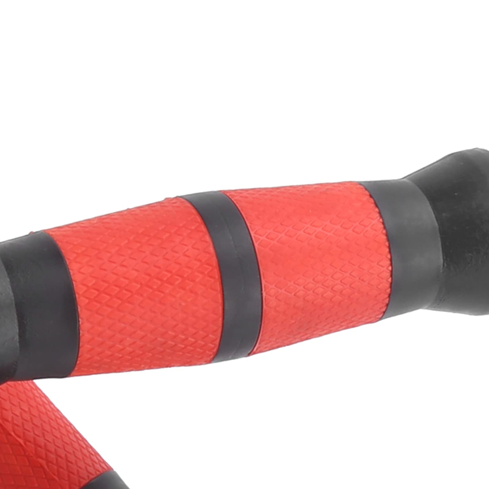 Maniglie per manubri da 2 pezzi, manubri in plastica da 50 cm/19,7 pollici con 4 dadi, manici per bilancieri leggeri, attrezzature per il fitness, accessori per sollevamento pesi,