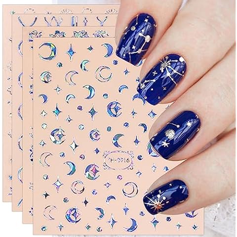 JMEOWIO Nail Art Stickers Cover