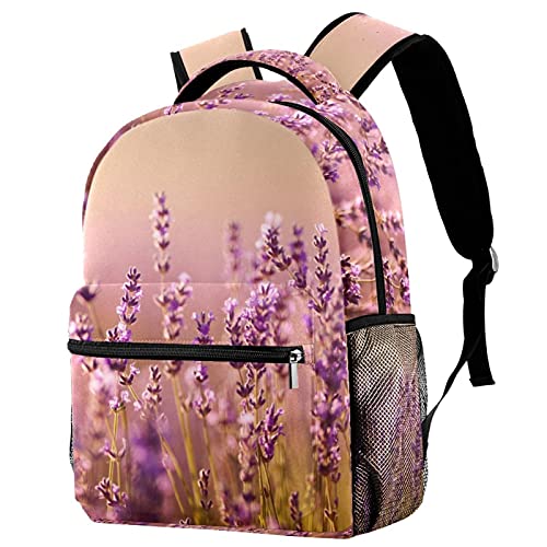 Sac à dos pour filles et garçons léger pour éviter le mal de dos avec poches