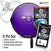 Bosu 72-10850 Home Gym Equipment The Original Balance Trainer 65 cm Diameter, Black and Purple