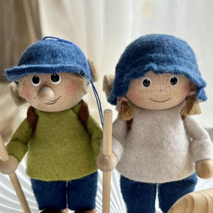 NORDICA - 【海外限定/レア】ノルディカニッセ　ハイキングボーイ＆ガール　(北欧雑貨) NORDICA - 【海外限定/レア】ノルディカニッセ ハイキングボーイ