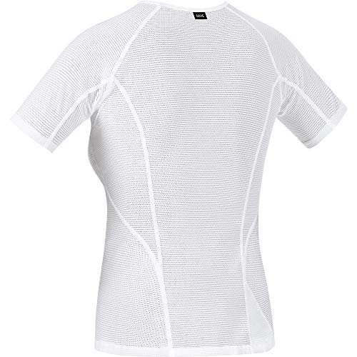 Camiseta feminina de manga curta GORE WEAR M, Branco, X-Small