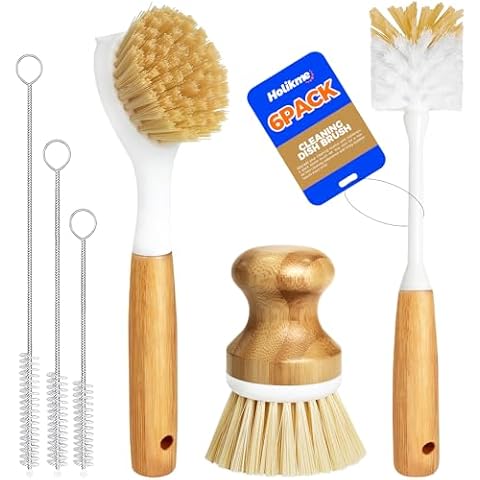 Holikme 6 Pack Kitchen Brush Set Cover
