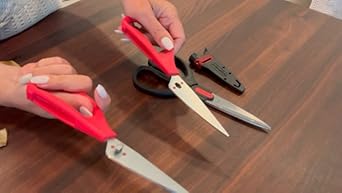 OXO Good Grips Kitchen Shears, 0.9 X 3.5 X 8.1, Red : Buy Online At Best Price In KSA - Souq Is Now