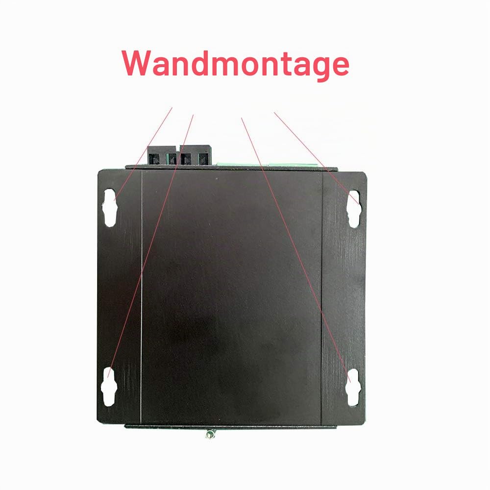 Ein Paar RS232 RS485 RS422 zu Fiber Optic Converter Single Mode Dual Fiber SC 20KM 1310nm Optical Modem Serial Device Server