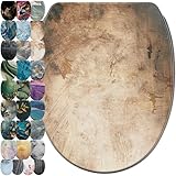 Universel ✓ Grâce à ses charnières innovantes, l'abattant s'adapte à toutes les cuvettes de WC suspendues et posées au sol disponibles dans le commerce et peut être facilement fixé par le haut à l'aide du matériel de montage et d'un tournevis.