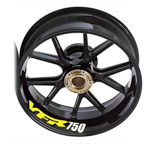 Autocollant Roue Moto Honda VFR - Bande Réfléchissante Jante 750 800 1200