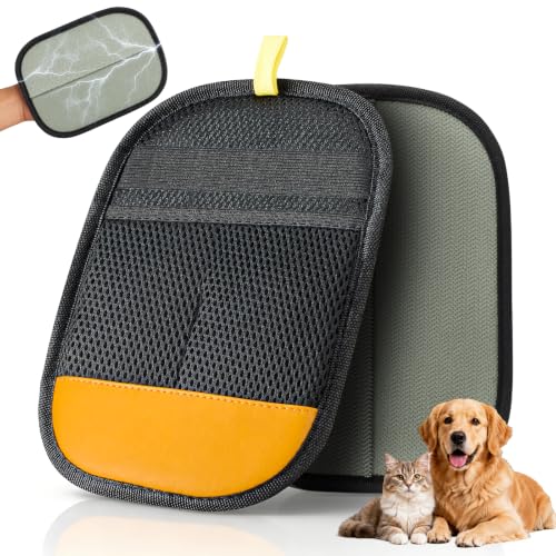 Pet Hair Remover Glove for Furniture, Reusable Mitt for Dogs & Cats, 1 Pack