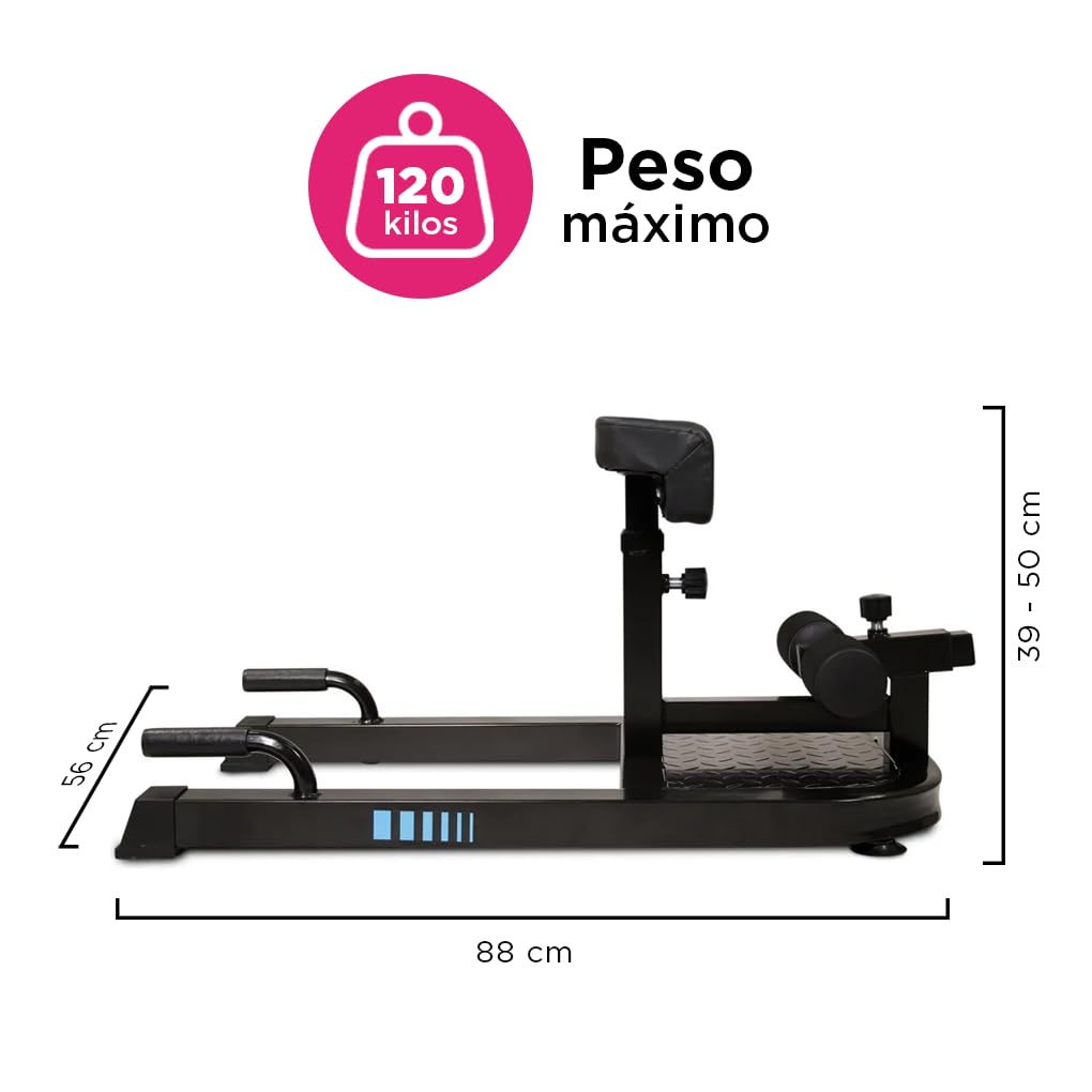 Aparato Multifuncion Sentadillas Profundas Squat Fortius 84 x 48 x 73 cm - Doble Respaldo